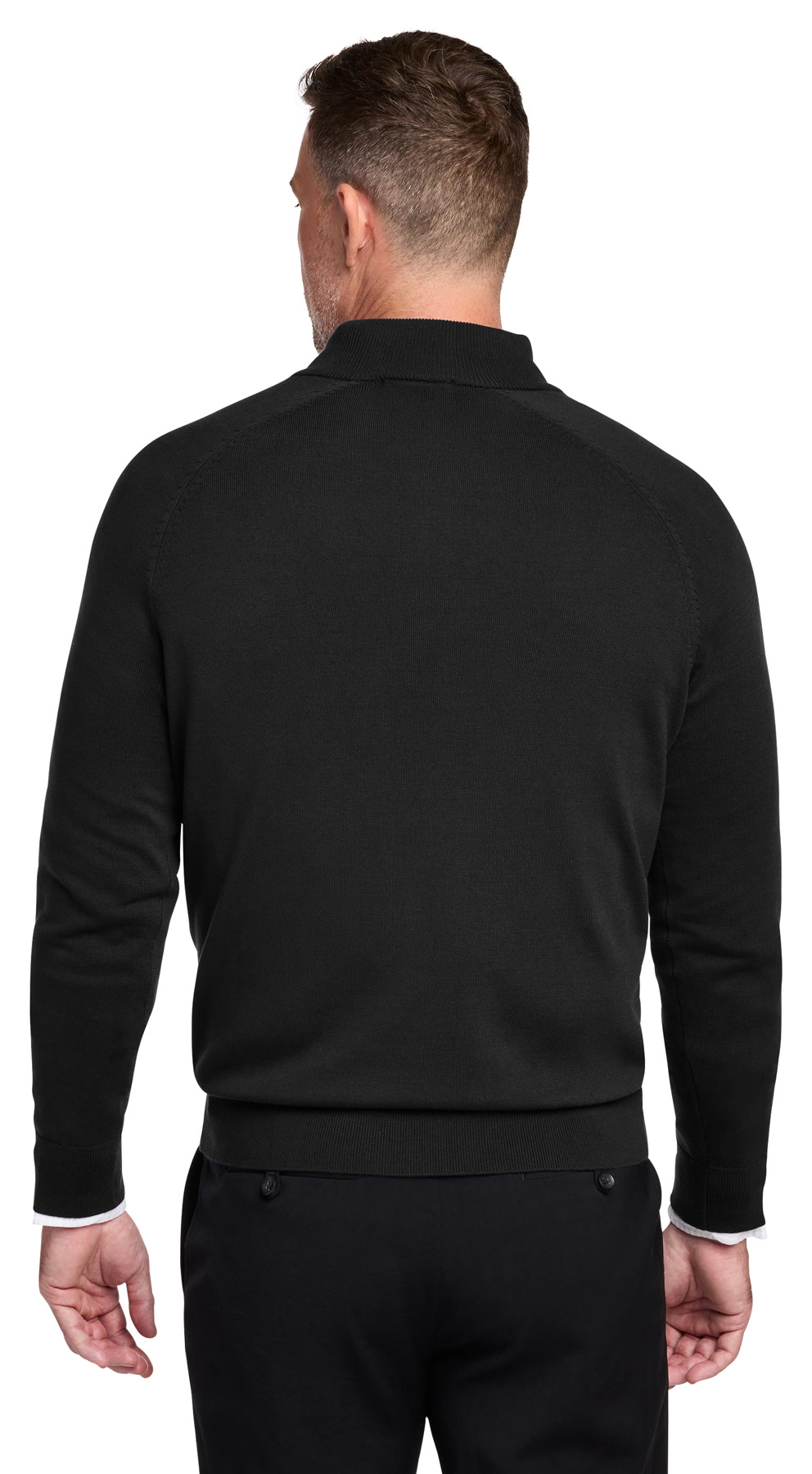 Brooks Brothers Cotton Stretch 1/4 Zip Sweater — photo 4 of 5