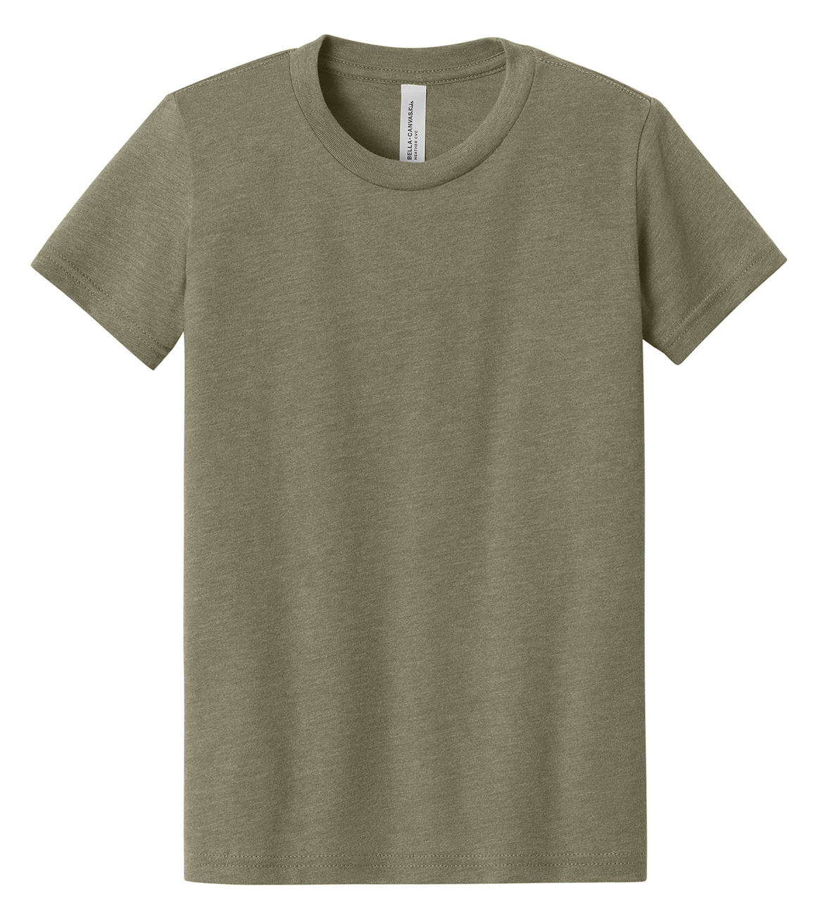 Bella+Canvas Unisex Heather CVC Short Sleeve Tee — photo 2 of 5