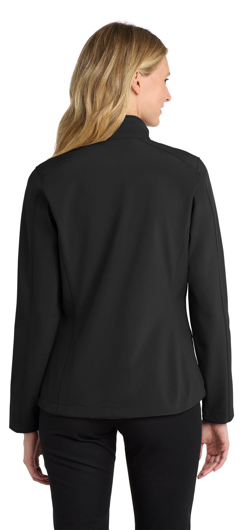 Port Authority Women's Hooded Core Soft Shell Jacket — photo 4 of 5