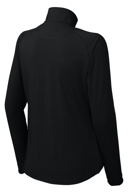 Sport-Tek Women's Sport Wick Stretch 1/4 Zip Pullover — photo 3 of 5