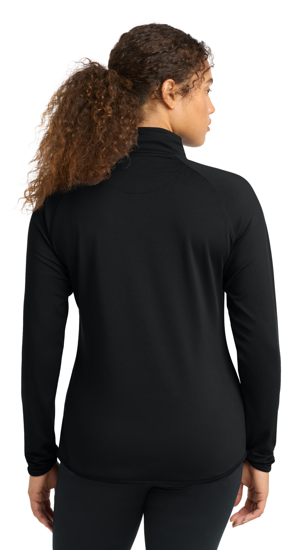 Sport-Tek Women's Sport Wick Stretch 1/4 Zip Pullover — photo 4 of 5