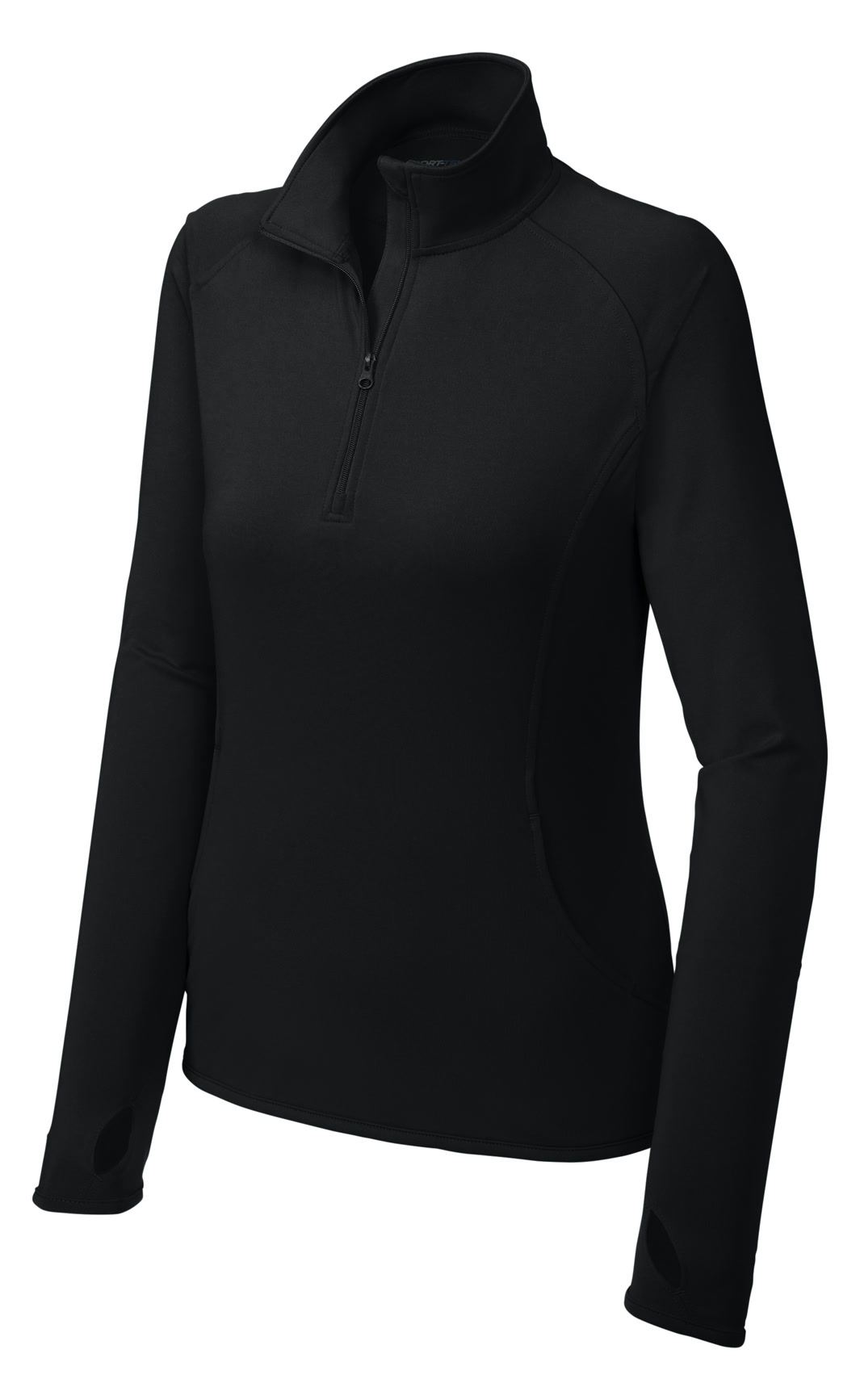 Sport-Tek Women's Sport Wick Stretch 1/4 Zip Pullover — photo 5 of 5