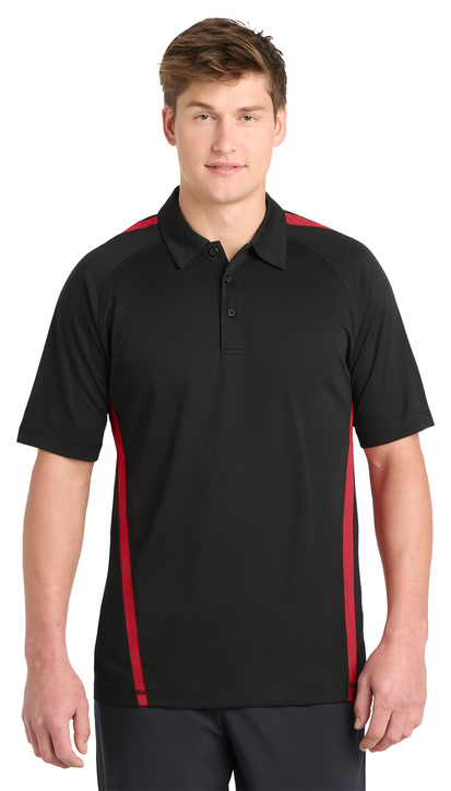 Sport-Tek PosiCharge Micro Mesh Colorblock Polo — photo 3 of 4